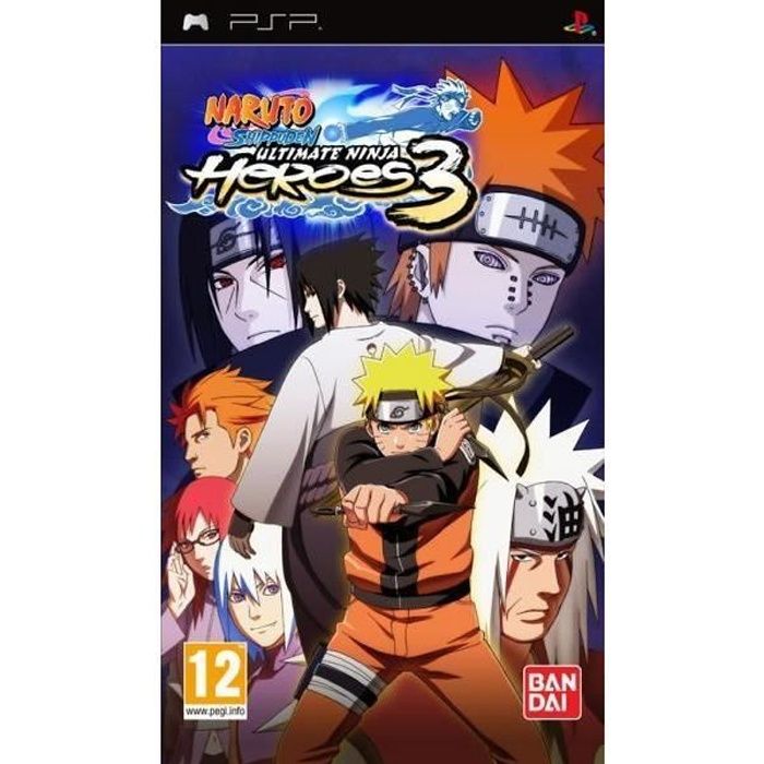 Atari Naruto Shippuden : Ultimate Ninja Heroes 3 / Jeu C
