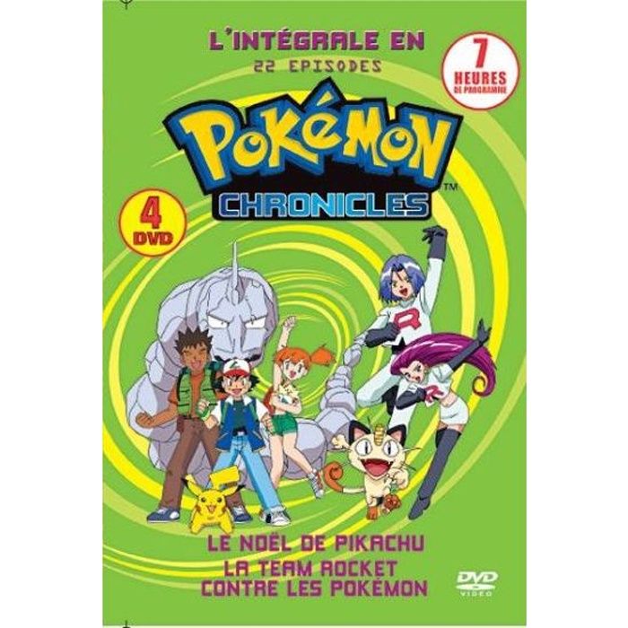 DVD Coffret intégrale Pokemon chronicles - Cdiscount DVD