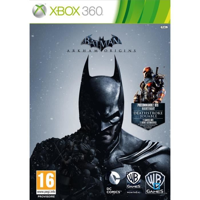 Batman Arkham Origins Jeu XBOX 360