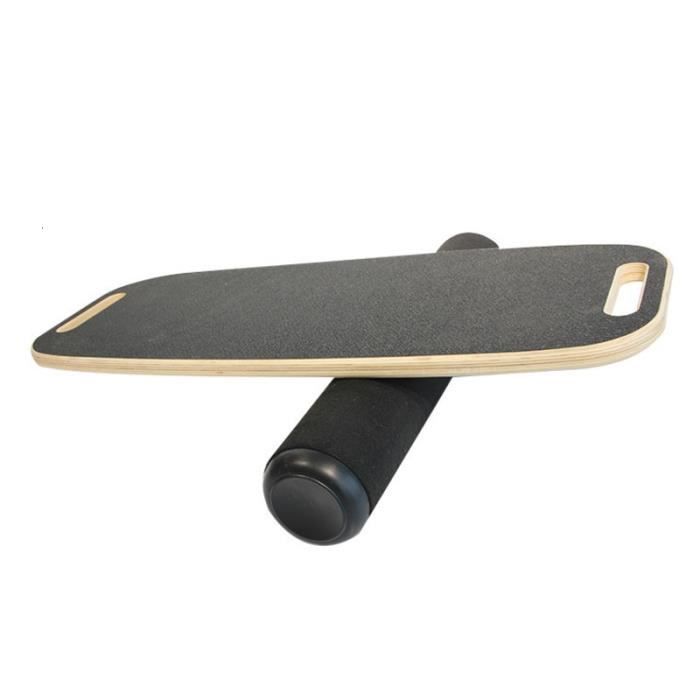 Planche d'équilibre en bois Yoga torsion Fitness plaque d'équilibre entraînement de base pour la taille abdominale jambes