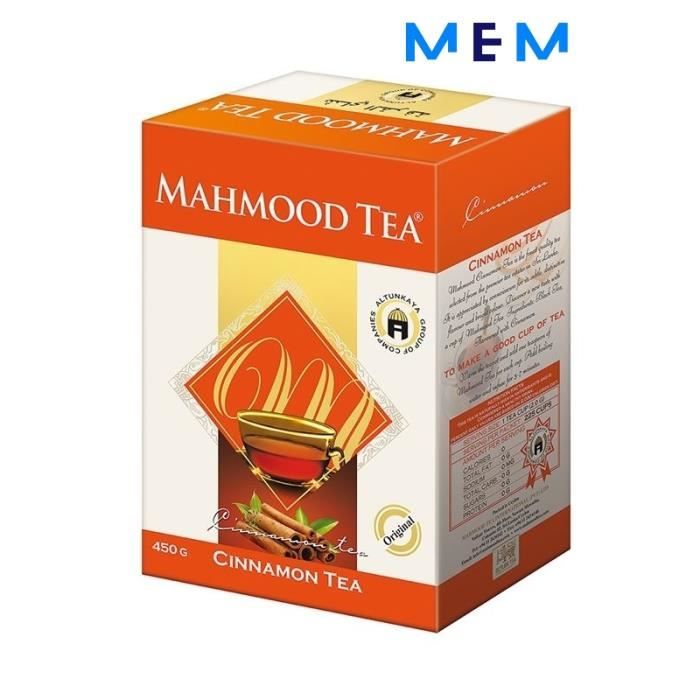 Thé de Ceylan à la cannelle en vrac MAHMOOD TEA 450 gr