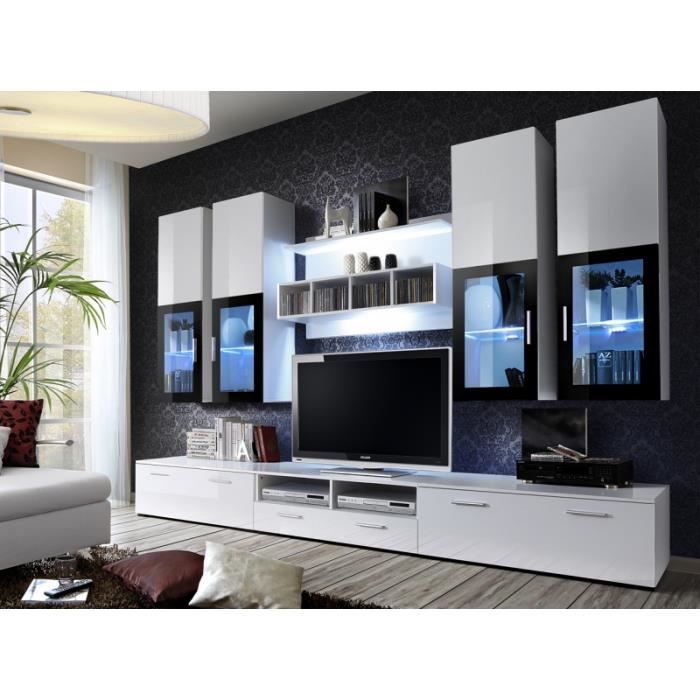Ensemble meuble TV - Lyra - Blanc