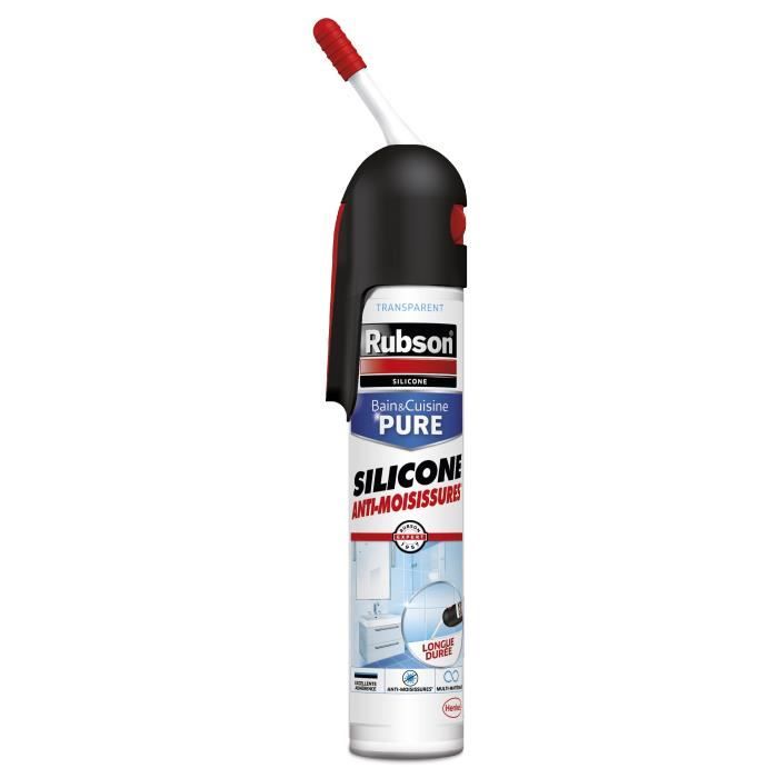 RUBSON Mastic sanitaire Gachette 200ml Transparent