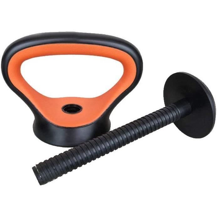 N - C Poignée Kettlebell, réglable, avec plaques de Poids Entraînement de Force du Bras Bouilloire Bell Grip Dumbbell Equipment,524