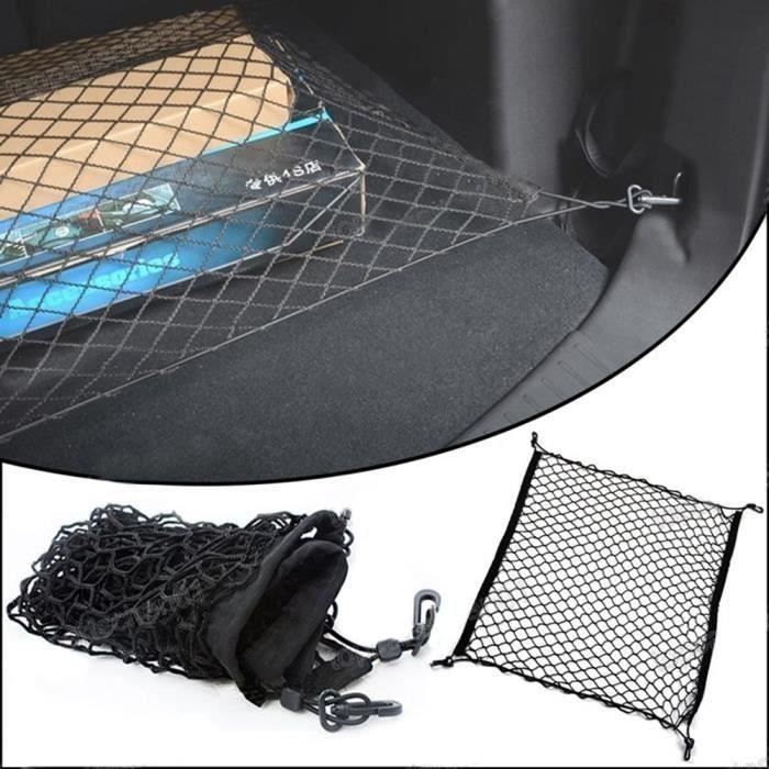 BH Universel Voiture Filet de Coffre Élastique Filet Charge Bagage Rangement 100X100Cm Avec 4 Crochets - BHPRM824A2926