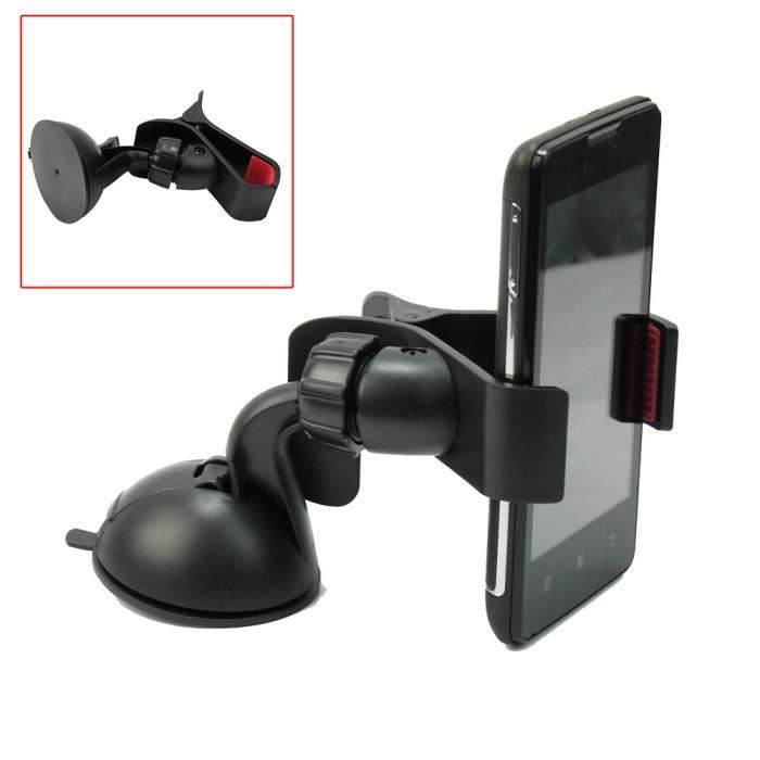 Universel Support Ventouse Holder Fixation Pare-brise Voiture Pr Smartphone