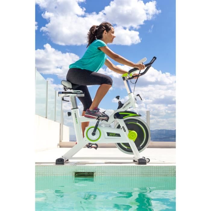 Cecotec VÉLO DE Spinning Fitness - Micro-Ordinateur LCD Spin Extreme
