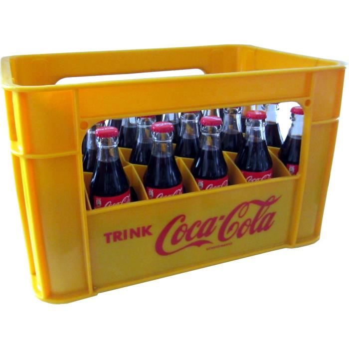 24 x Coca-Cola Classique 0.2L Cas d'origine bouteille en verre