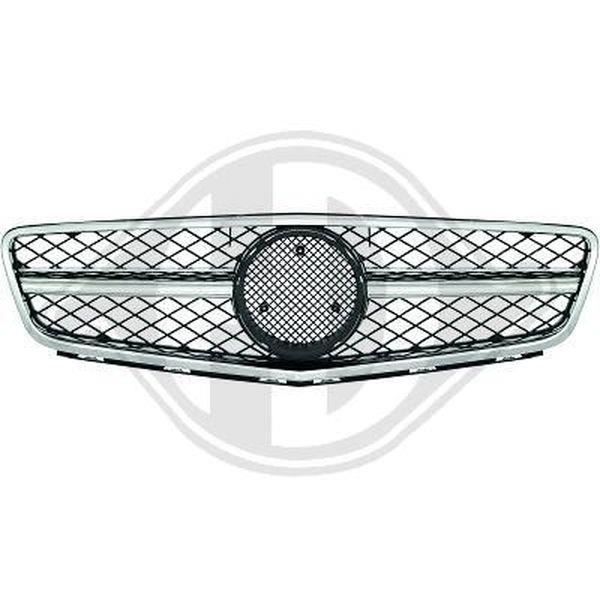 Calandre Mercedes classe C W204 2011-2014 look sport noir chrome (740)