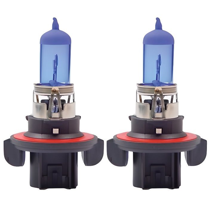 2 x Ampoules H13 60/55W 12V SUPER WHITE - FRANCE-XENON