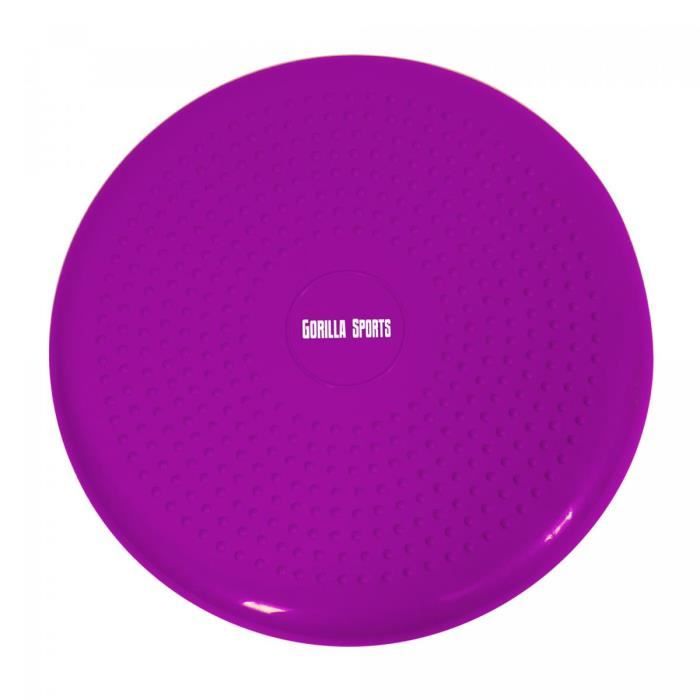 Coussin d'assise gonflable avec picots Ø 33 cm - VIOLET