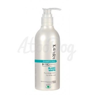 Shampoing PRO pour CHIEN BLANC, KHARA, 250 ml