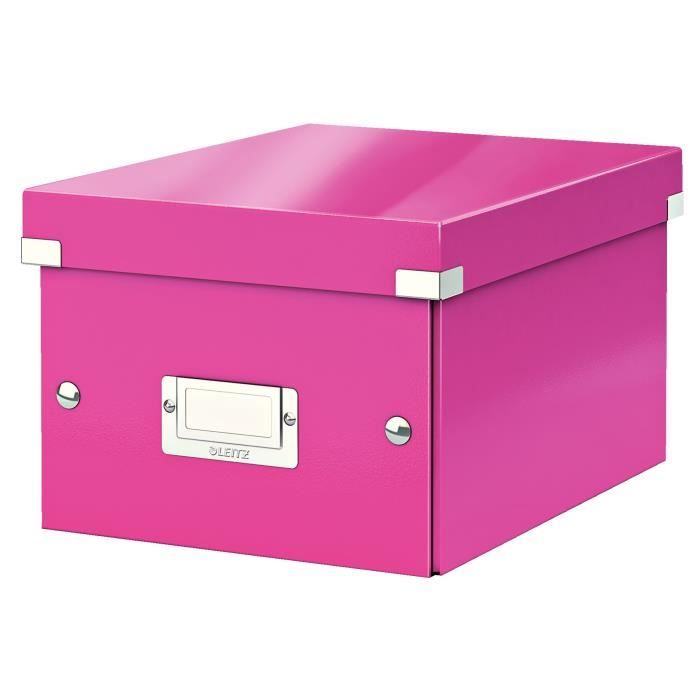 LEITZ Boîte de Rangement Click & Store A5 Rose