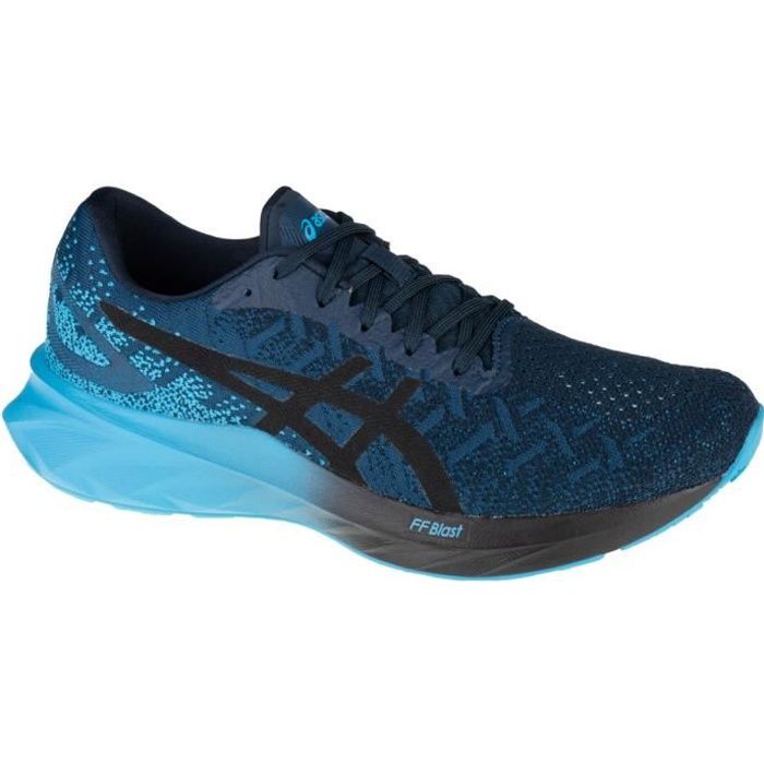 Asics Dynablast 1011A819-400, Homme, Bleu marine, chaussures de running