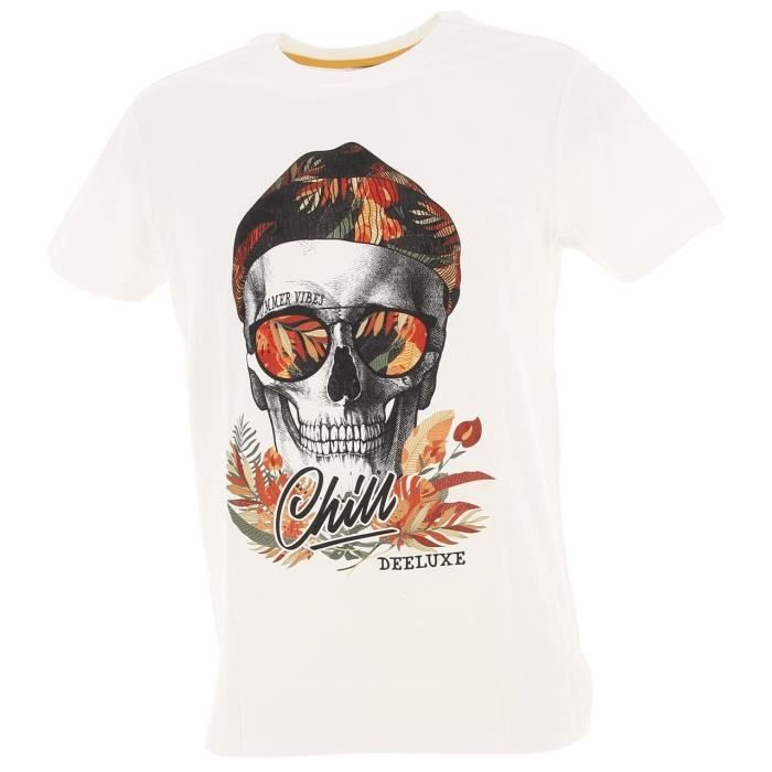 Tee shirt manches courtes Jek natural mc tee - Deeluxe