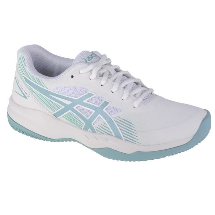ASICS Gel-Game 8 Clay-OC 1042A151-106, Femme, Blanc, chaussures de tennis