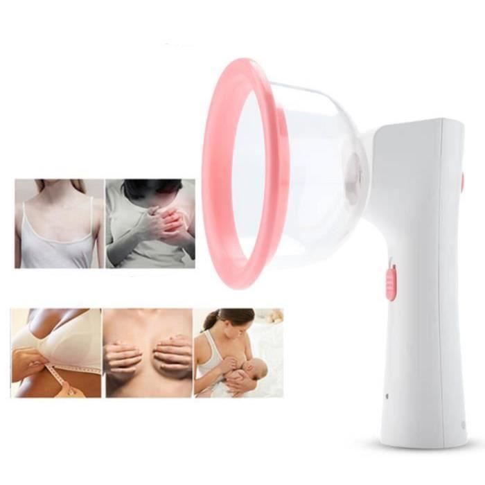 TD® Machine de grossissement de poitrine féminine Pompe à vide Coupe Massive à Mamelons Pompe Électrique Confort Tous types de Peau