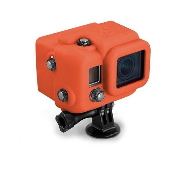 XSORIES Housse en silicone avec Capuche pour GoPro HD Hero3 - Orange