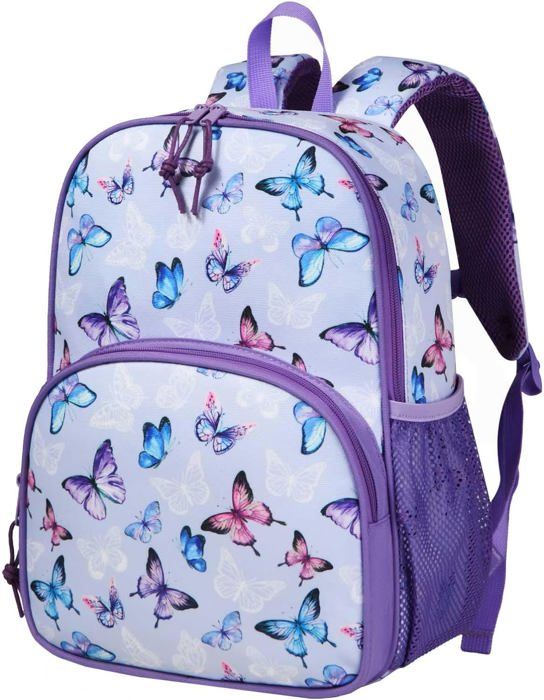 VASCHY Cartable Fille Garçon Primaire Léger 4-7 Ans - Sac à Dos École Multi-poches Résistant à L'Eau