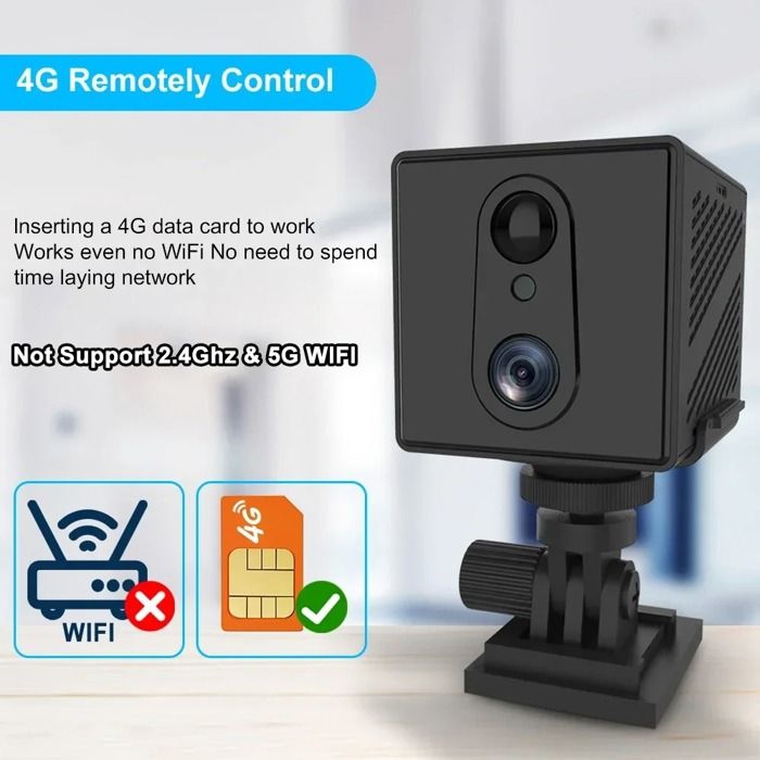 Lakko Mini Caméra 1080P HD APP Pour L'intérieur WiFi Caméra