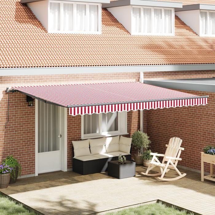 vidaXL Auvent Rétractable et 450 × 350 cm - vue 10