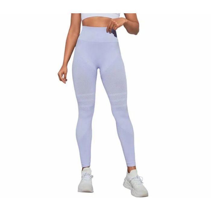 Legging de Sport Femme Elastique Taille Haute sans Coutures Opaque