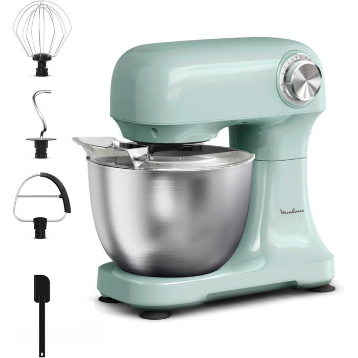 Robot pâtissier Moulinex Bake Simple QA1413F0 compact et facile à utiliser