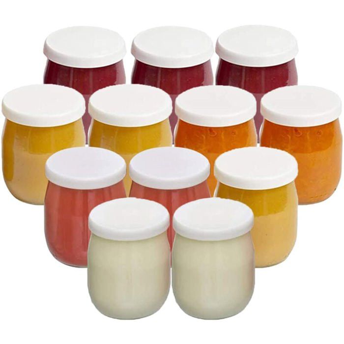 100 Pièces Pots à Sauce En Plastique Avec Couvercle 25ml Carré Petit