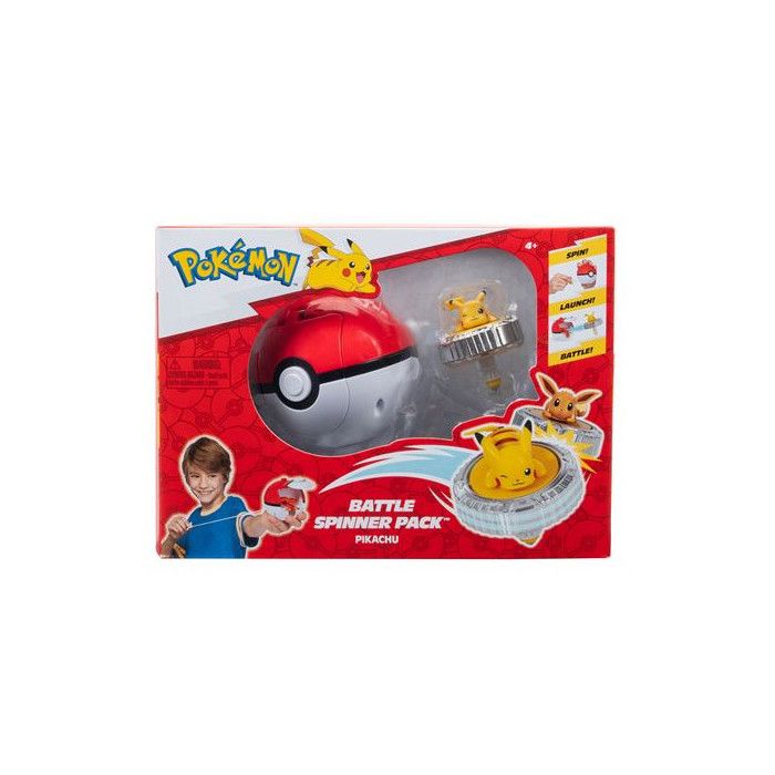Figurine Pokémon Battle Spinner Pack Pikachu Modèle aléatoire