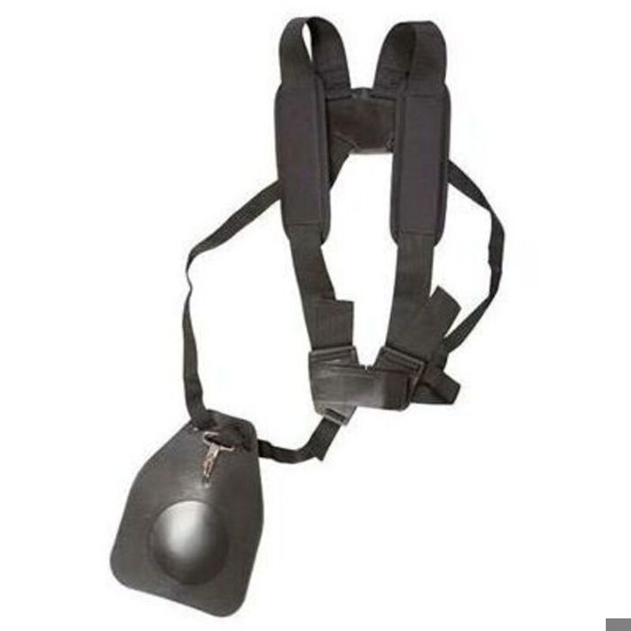 Harnais sac à dos – Sangles réglables en polypropylène tressé – Avec coussinets épais – pour débroussailleuses et outils 4 en 1