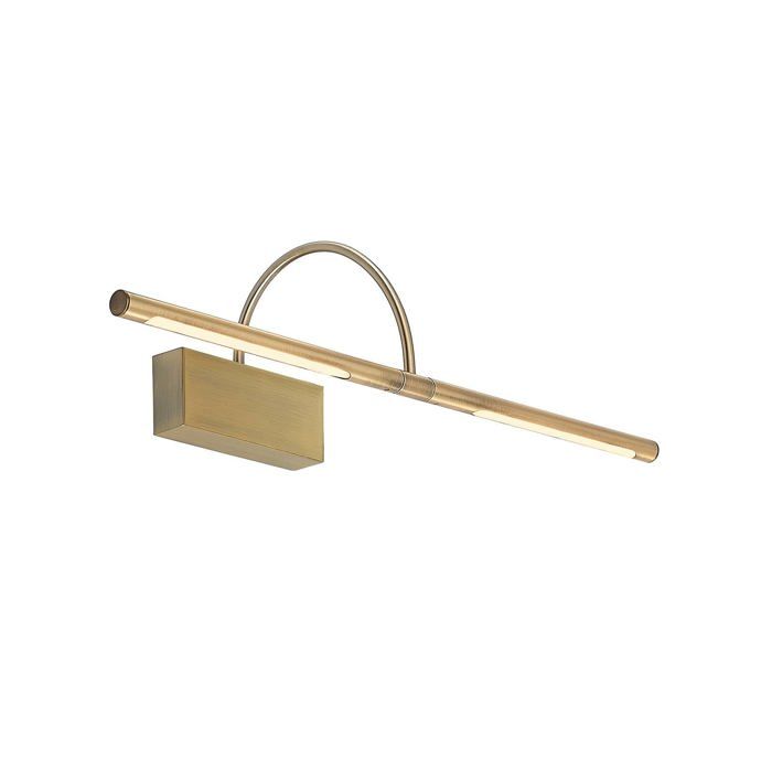 Éclairage de tableau ampoules LED - Lucande - applique murale pour tableau - Aluminium - laiton