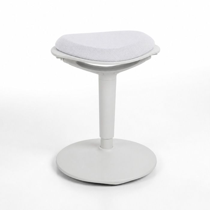 Tabouret ergonomique assis-debout Elio réglable en hauteur Gris