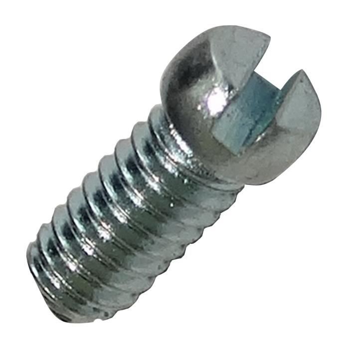 Aerzetix 50 boulons vis à tête bombée avec collerette M3x10mm Acier zingué Empreinte T10 Torx C17914