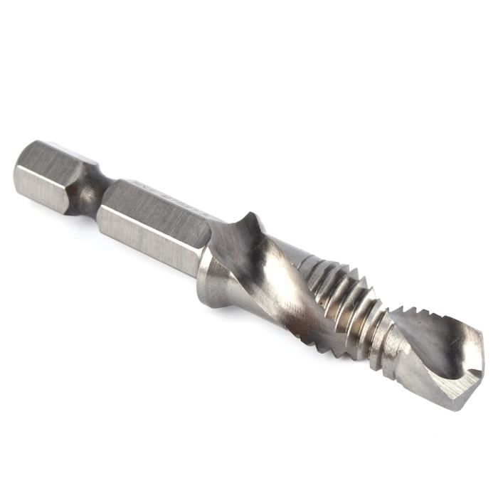 Lot De 9 Tarauds HSS Revêtus Titane - M2 à M12 - Pour Métal, Aluminium, Fer