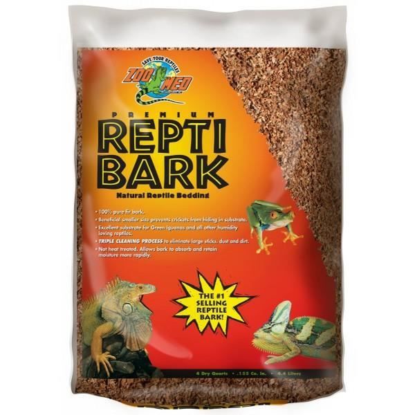 ZOOMED Substrat naturel - Ecorce de pin - 8 8 L - Pour reptile