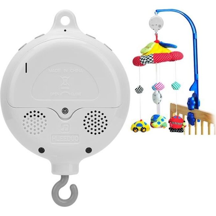 Mobile Berceau Boîte à musique Bébé Literie Musical Bell Douze mélodies  douces à piles - Cdiscount Jeux - Jouets