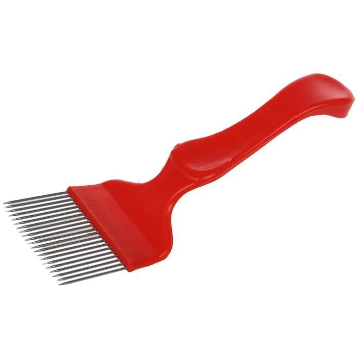 B Baosity Fourche à Désoperculer en Acier Inoxydable pour Apiculture 91x75x255mm 