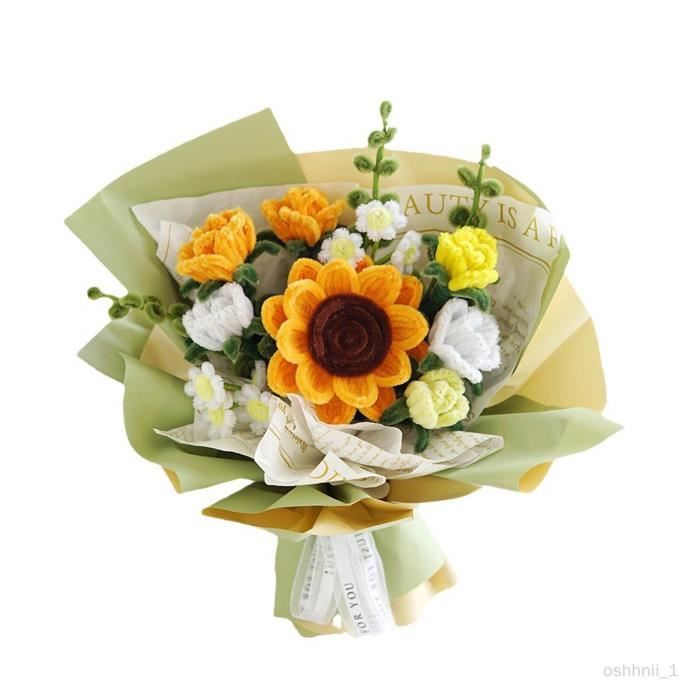 Le Bouquet de fleurs avec peluche