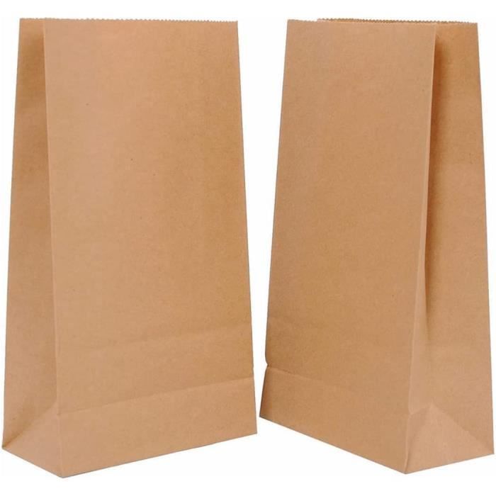 Sacs Cadeaux En Papier Kraft écologique - Lot 4 Couleurs, Formats A3 A4 A5 A6 A7
