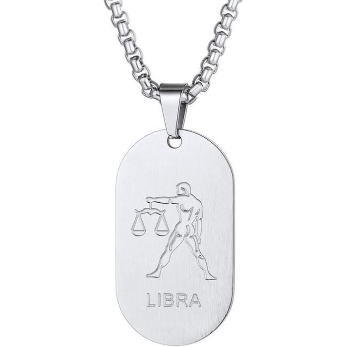 Pendentif Verseau En Argent Sterling - Signe Du Zodiaque - État Neuf