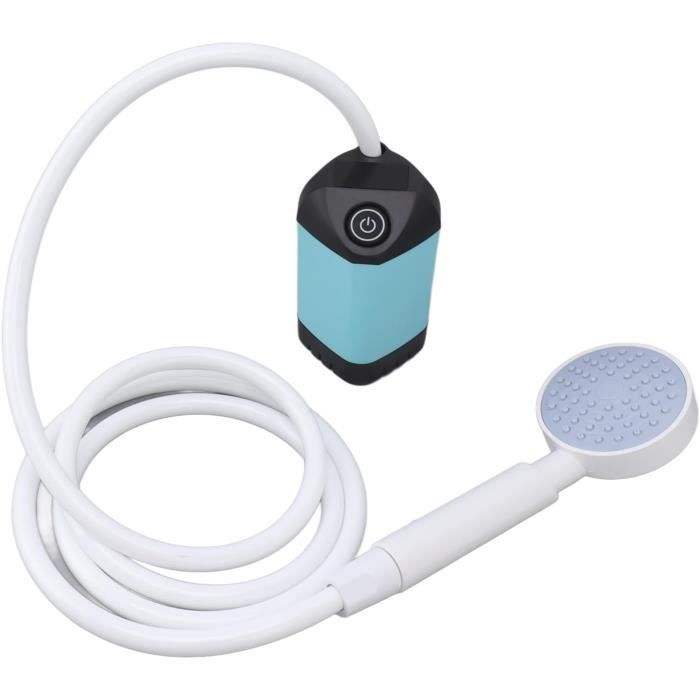 Pompe De Douche Camping Douche Camping Portable, [8000 MAh] Douche Exterieur Avec Pompe Et Seau, Kit De Douchette Camping Avec Pommeau De Douche Filtre Et 10 Vitesses, Pour Camping, Voyage, Extérieure Douche