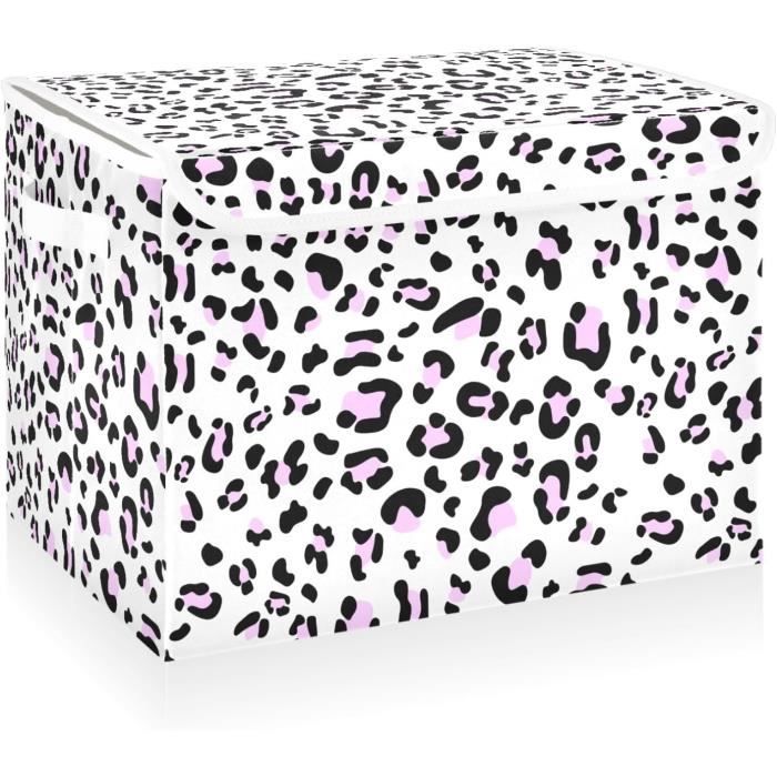 Paniers Rangement Enfant Alphabet Animal - 40x30x30 Cm - Multifonction Licorne éléphant Hibou - Imperméable