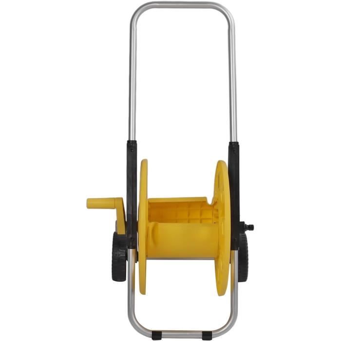 Cellfast Chariot De Tuyau Enrouleur De Jardin à 2 Roues - Résistant à La Corrosion, 1/2" 45m Aluplus