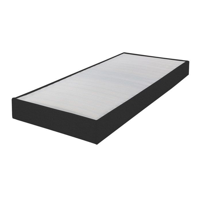Sommier tapissier 70x190 Omega anthracite 3 - 18 lattes Sommier tapissier 70x190 Omega anthracite 3 - 18 lattes