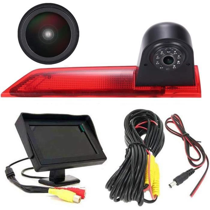 Telecamera di retromarcia dedicata nella luce STOP | Adatto per Fiat Ducato, Citroen Jumper, Peugeot Boxer