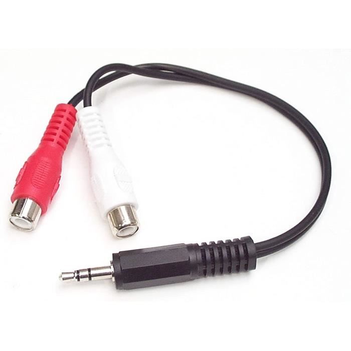 ILF® 3m Audio Câble Jack 3.5 Mâle vers 6.35 Mâle Nylon Tressé Pour  Amplificateur Table de Mixage Enceinte Casque Smartpone PC - Cdiscount  Informatique