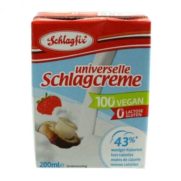 Leha Schlagfix Crème Universelle pour les sauces, les gâteaux, peut être fouettée