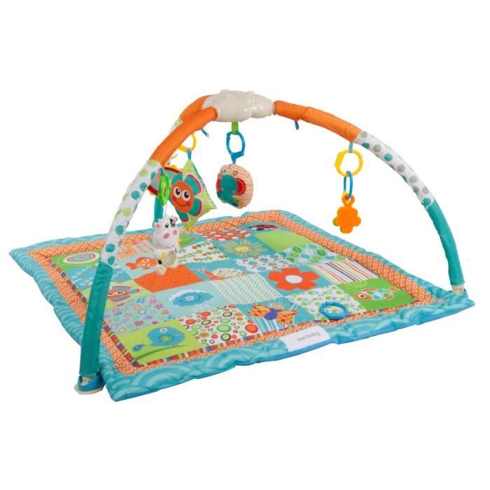 Molly Tapis D Eveil Interactif Bebe Des La Naissance Arche D Eveil Jouets Amovibles Musique Design Moderne Tissu Doux Cdiscount Puericulture Eveil Bebe