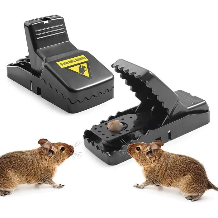 Piege a Souris 6 pcs, Piege a Rat Réutilisables, Facile a Nettoyer et a Utiliser Souricière