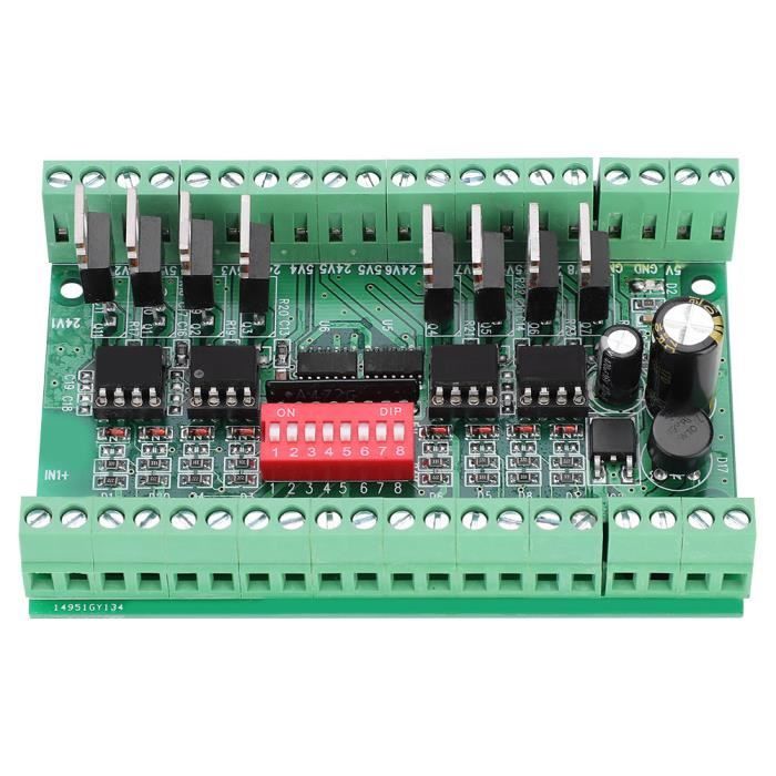 Convertisseur De Niveau 8 Canaux NPN Vers PNP - Isolation Signal 10-28V